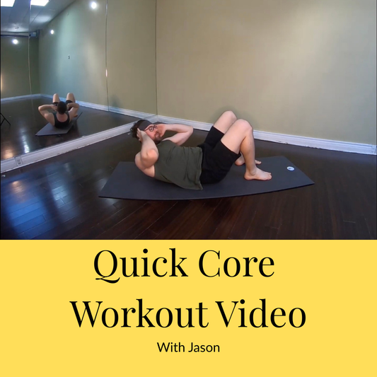 Quick Core Workout Video with Jason